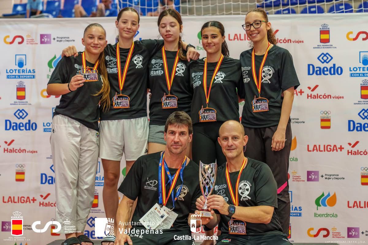 Cinco medallas de bronce para Navarra en el Campeonato de España de Clubes celebrado en Valdepeñas
